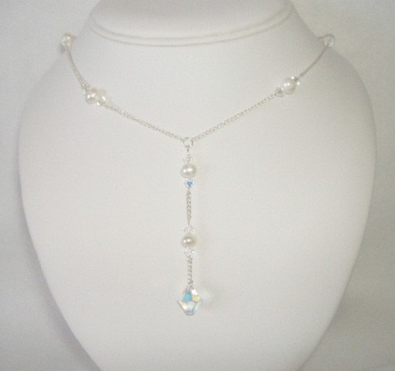 Orecchini Eleganti CWWZircons Orecchini Pendenti A Goccia Con Perle E Zirconi - Argento Sterling 925, Regalo Elegante Gioielli Regalo Donna