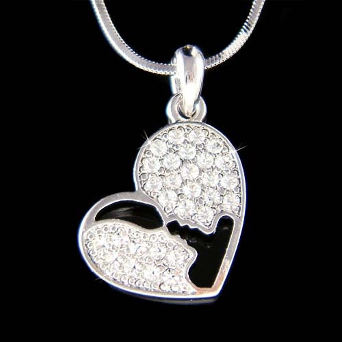 Swarovski Crystal Heart Mama Mother Baby Child Motherhood - Etsy