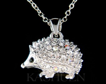 スワロフスキークリスタル ふわふわ かわいい ハリネズミ ヘッジホッグ