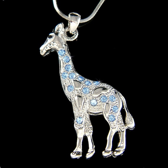 Swarovski cheap giraffe necklace