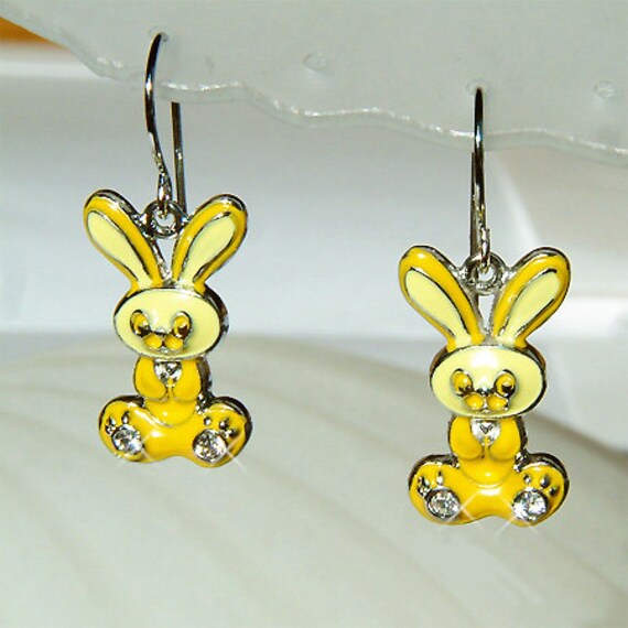 Orecchini Di Pasqua A Forma Di Coniglietto, Pendenti In Acrilico Per Donne E Ragazze, Gioielli Primaverili Festivi, Regalo Ideale