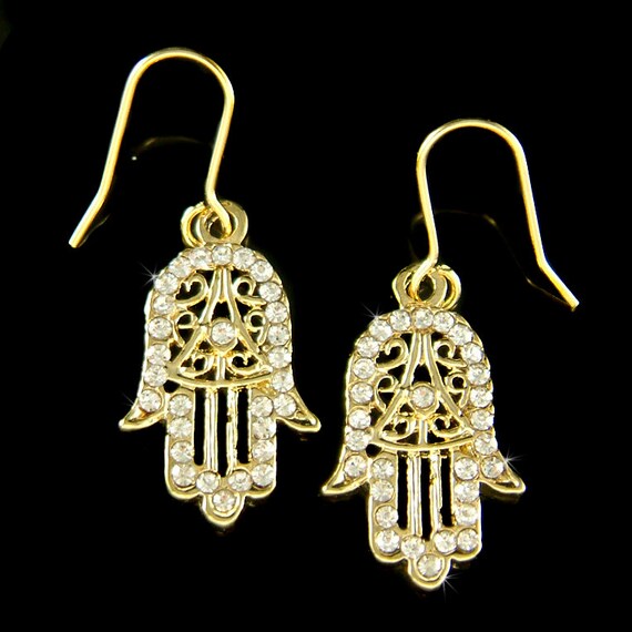 Swarovski eye sale earrings