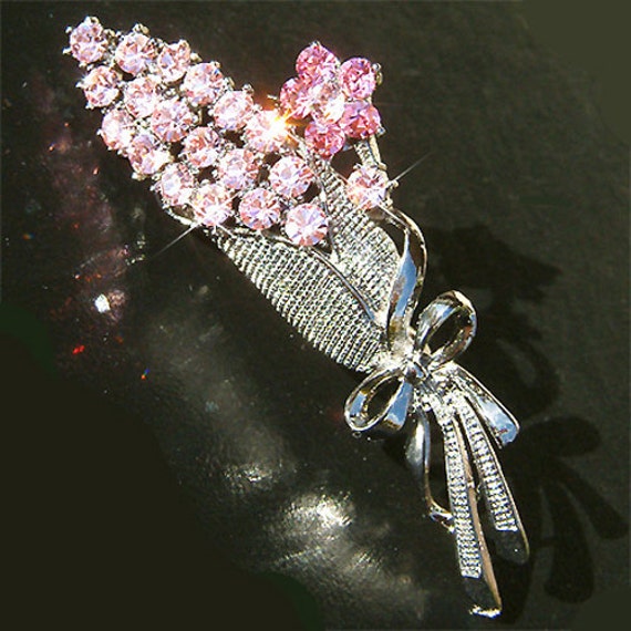 Fermaglio Per Capelli Fiore Rosa 3 Pezzi Spilla For Capelli A Forma Di Rosa Da Sposa 754378
