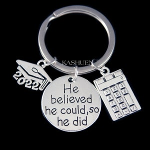 2024 Graduation Gifts for CPA Certified Public Accountant Auditor Accounting Math Keychain Necklace Brother Son Men Grandson Father Jewelry