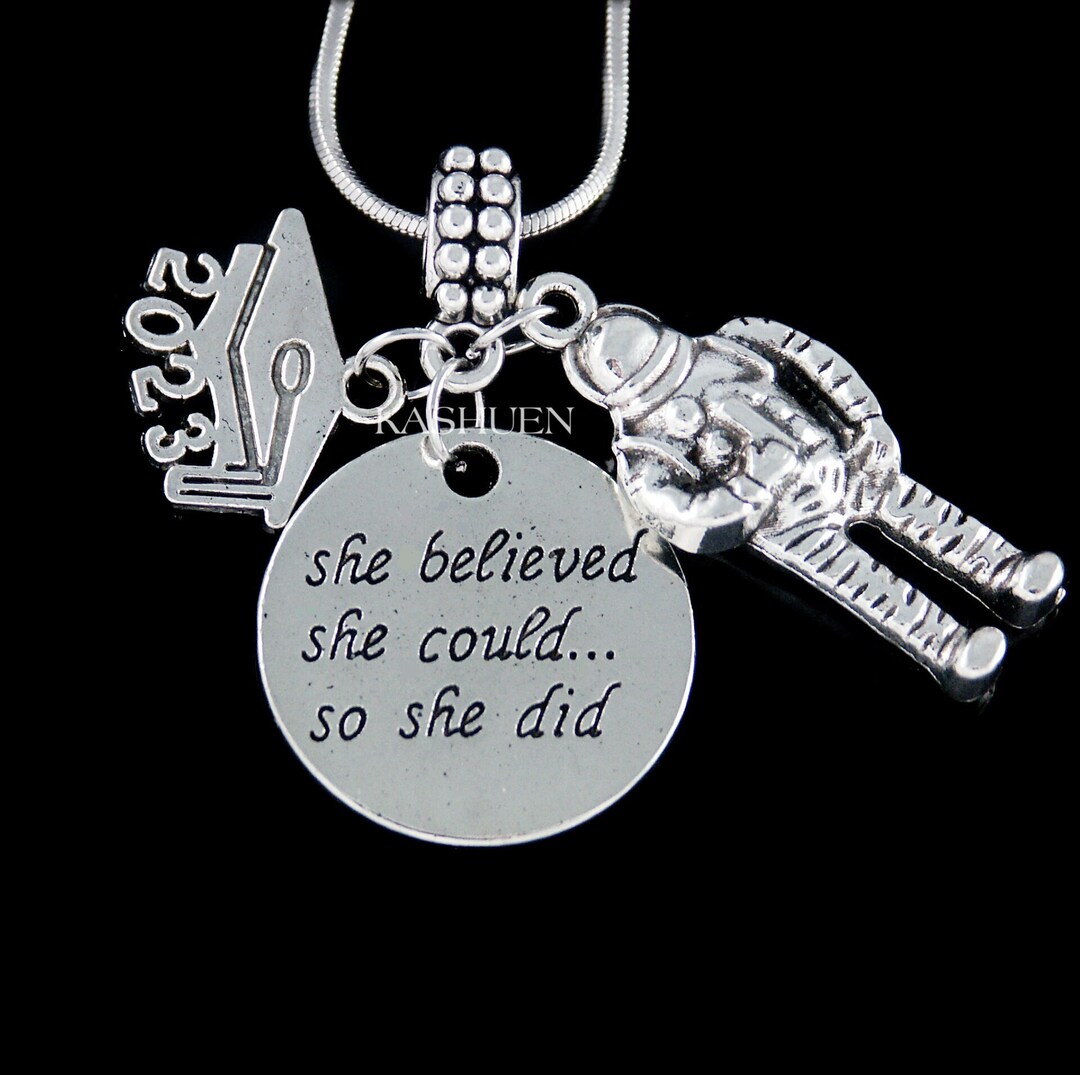 2023 Graduation Charm Aerospace Engineering Astronomy Space Etsy