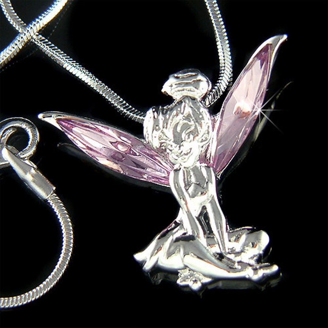 Purple Swarovski Crystal Fairy TINKERBELL Tinker Bell Angel - Etsy