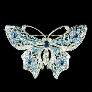 Swarovski Pin Butterfly - Etsy