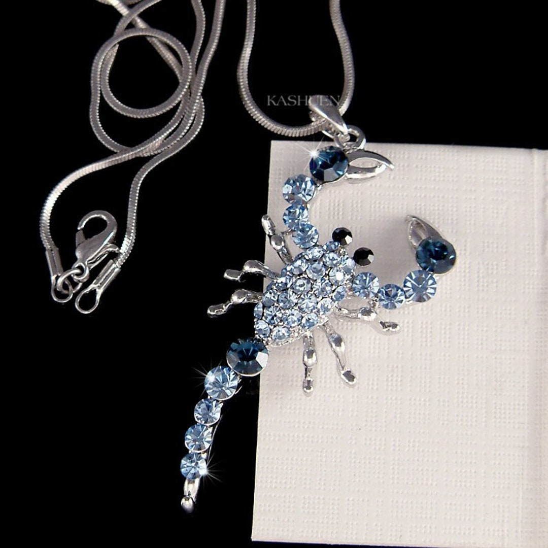Swarovski scorpio necklace Clearance