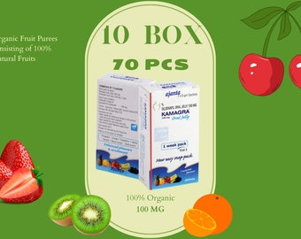 FRUIT JELLY - 10 BOX 70PCS