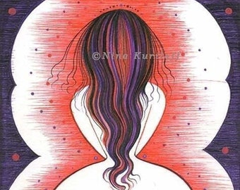 Nude Bbw Art Decor - Etsy