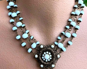 Statement Necklace ANEMONE
