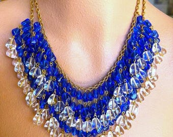 Statement Necklace BLUE MOON