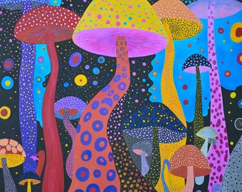 Kusama's mushrooms