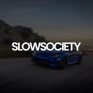 Slow Society slow car club JDM vinyl decal sticker stance lowered slow