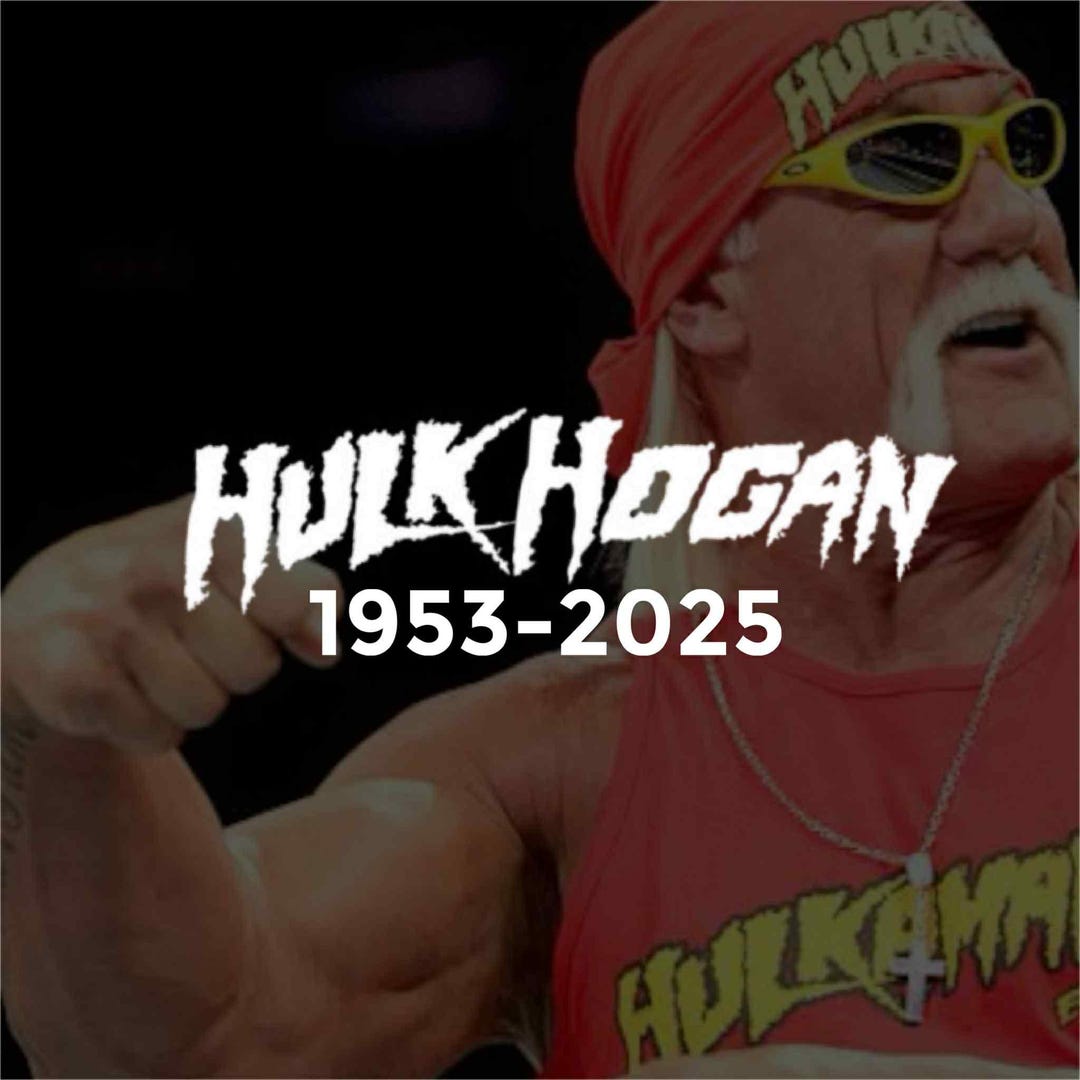 RIP Hulk Hogan Hulkster Sticker Wrestling Vinyl Decal - Etsy