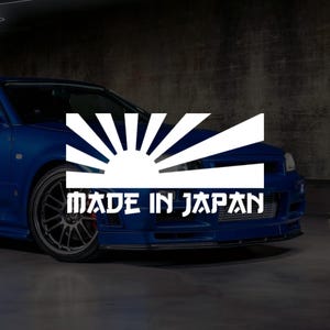 Made in Japan vinyl sticker decal JDM