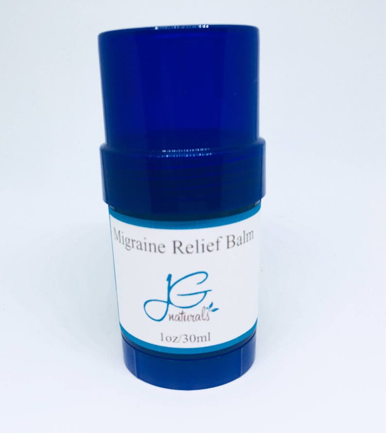 Migraine Relief Balm Pure Essential Oils Etsy