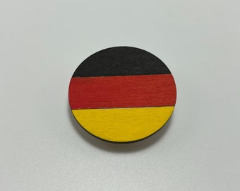 Germany Flag Badge Handmade Bag Badge