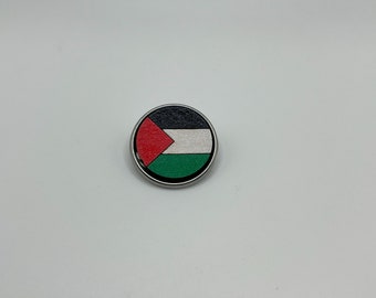 Insignia de la bandera de Palestina Insignia de bolso hecha a mano