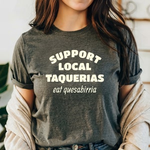 Quesabirria-Shirt für Quesabirria-Liebhaber-Geschenk, Taqueria-T-Shirt, mexikanisches Essensliebhaber-T-Shirt, Taco