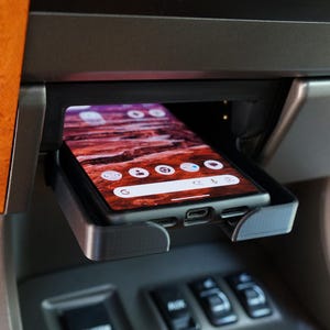 GG470 / Prado 120 Aschenbecher Ersatz Cubby - Smartphone Dash Organizer (nicht aufladend)