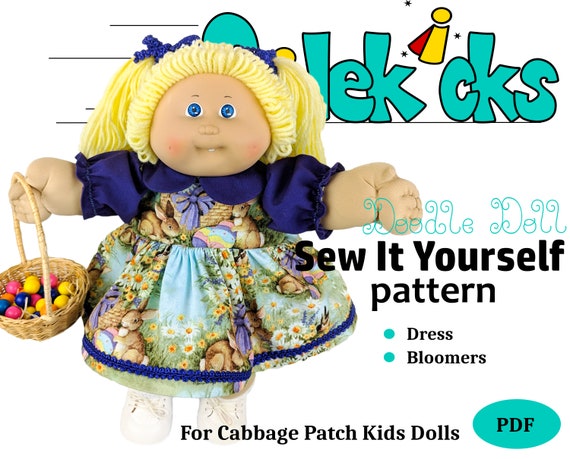 diy cabbage patch doll clothes