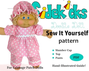 Cabbage Patch Doll Clothes 14 Inch Girl or Preemie Summer Orange Skirt Blouse Hat Clothes Only Cabbage Patch Doll Clothes 14 Inch Girl or Preemie Summer Orange Skirt Blouse Hat Clothes Only