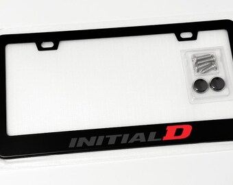 Custom JDM License Plate Frame – Akina Racing Team Tokyo Drift Style For Cars & Trucks - View #12