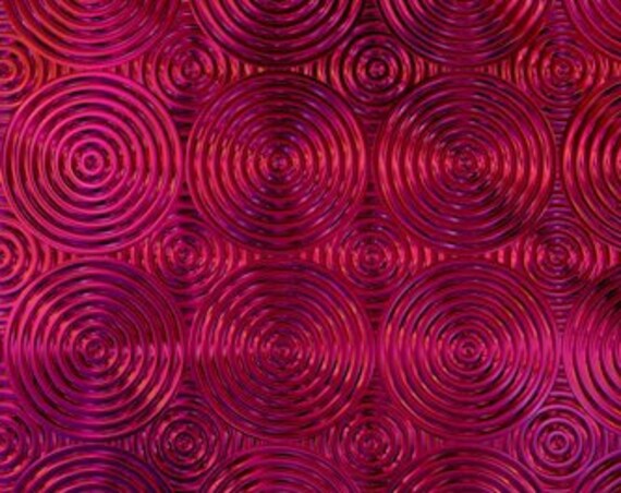 Pink Fushia Hand Created Art Panel Geometric Fiber Art Mixed Media 100% Kona Cotton Fabric Craft Quilting