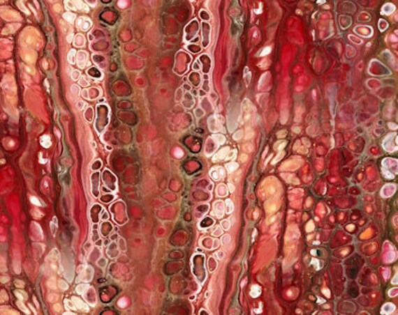 Textile Art Cotton Burgandy Canvas Upholstery Fabric Fiber Art Fabric