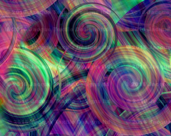 Pastel Circles Artisan Handmade Fabric Modern Sateen Cotton Textile Home Decor Drapery Pillows