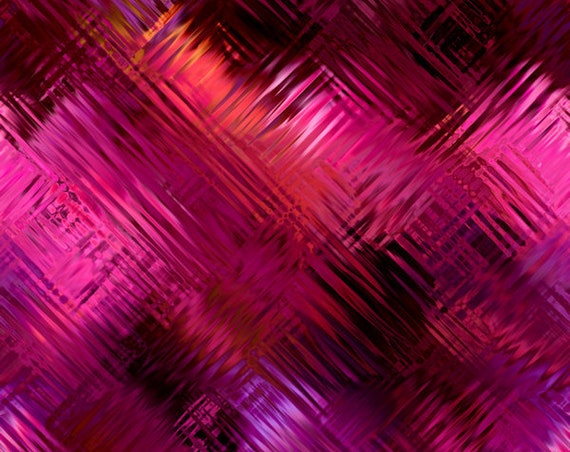Fushia Purple Burgandy Artist Created Lycra Cotton Knit Fabric By The Yard Athletic Apparel