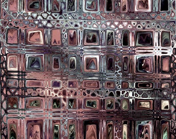 Fashion Artisan Made Satin Patchwork Look Textile Fabric By The Yard Fiber Art Marble Fabric