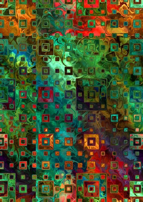 Geometric Design Designer Artisan Made Sateen Cotton Textile Fabric Vibrant Home Decor Drapery Pillows