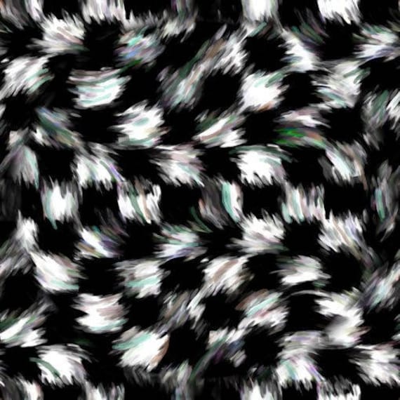 Satin Fabric Checkerboard Black WhiteArtist Created Gorgeous Silky Fiber Art