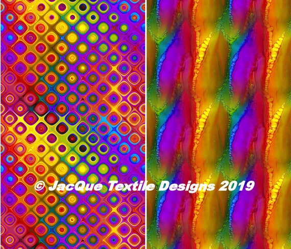 Artisan Textile Artist Made Decor Kona Cotton Fabric Art Quilting Two 1/2 Yards
