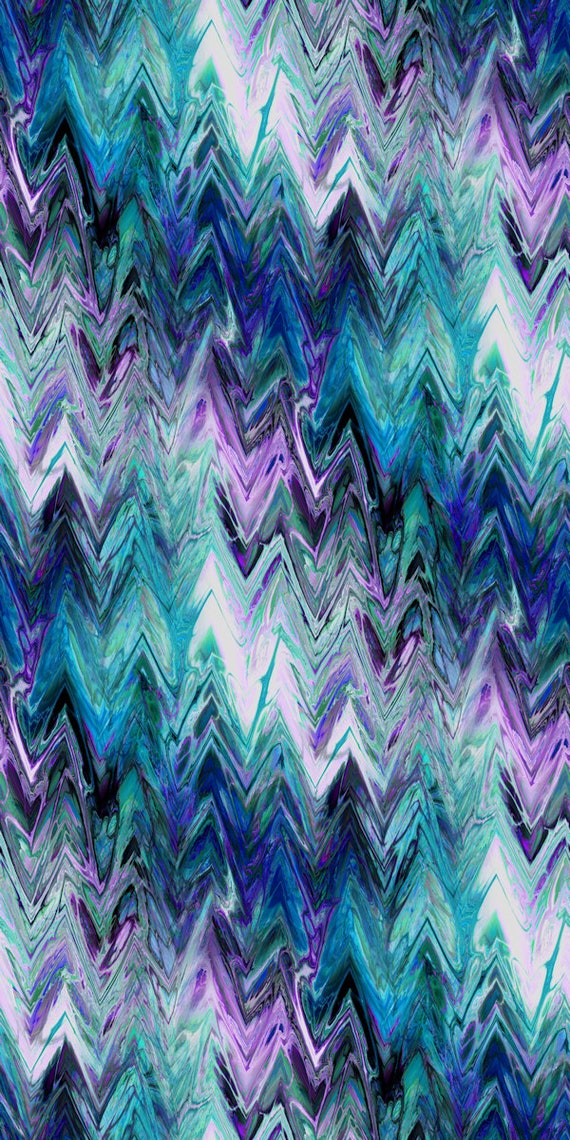 Designer Vibrant Green Purple Artist Lycra Knit Fabric Athletic Apparel Swimwear Swim Suit