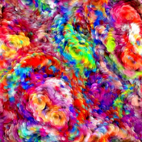 Textile Artist Made Luxurious Minky Fabric By The Yard Blanket Soft Brillant Home Decor
