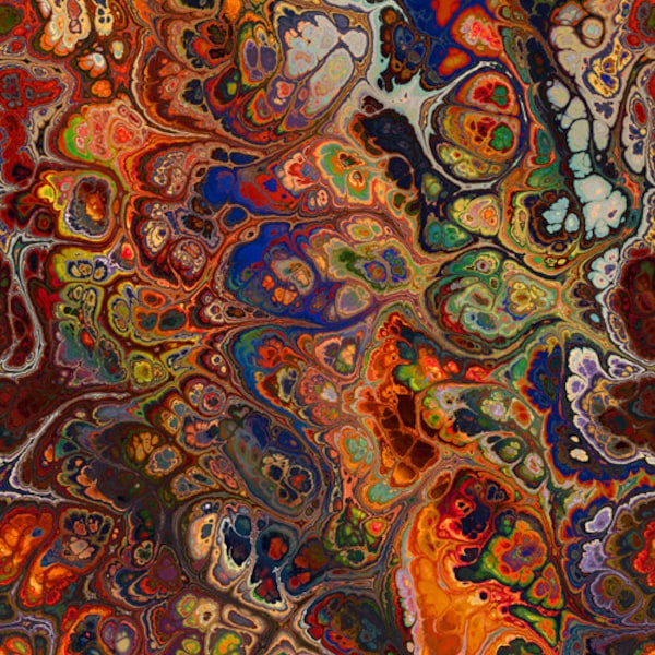 Jewel Tones Fabric Etsy