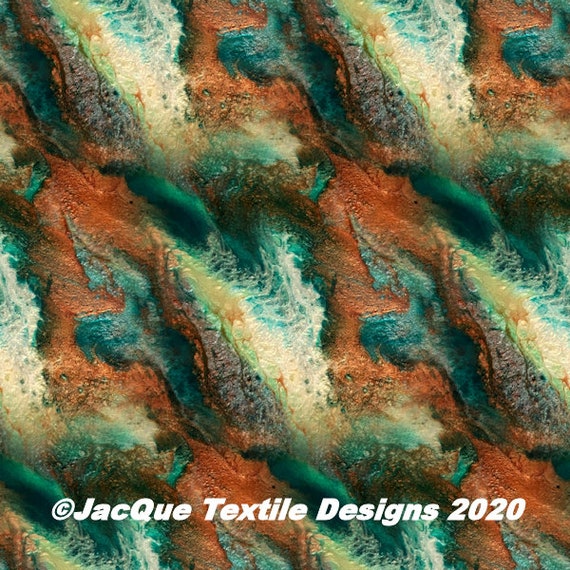 Handmade Velvet Upholstery Fabric Watercolor Emarld Green Copper Chair Pillow