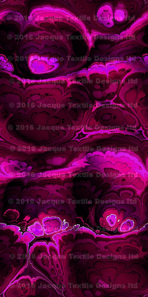 Artist Handmade Violet Purple Crepe De Chine Caftan Fabric Apparel Sheer Home Decor