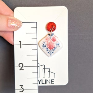 1.5 inch valentine earring