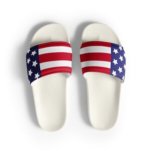 American Flag Men’s Slides Sandals