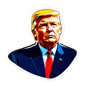 Majestic Donald Trump Sticker