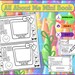 All About Me Mini Book, Kids All About Me Workbook Printable ...