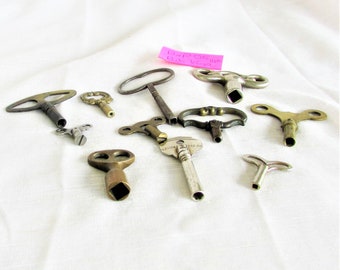 Bike Keys, Keys, Jewelry Making, BnP 55, pendants, 11 pieces, open bottoms, real, decorative,