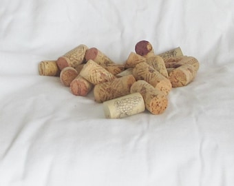 Corks, wine bottle corks, variety, 10 each, 2 inches long, crafting, decorative