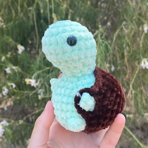 Cheeky Turtle Plushies |Hand Made, Crochet, Amigurumi, Plushie| ALREADY MADE