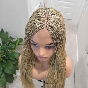 braid wig: Tiny braids wig, light weight