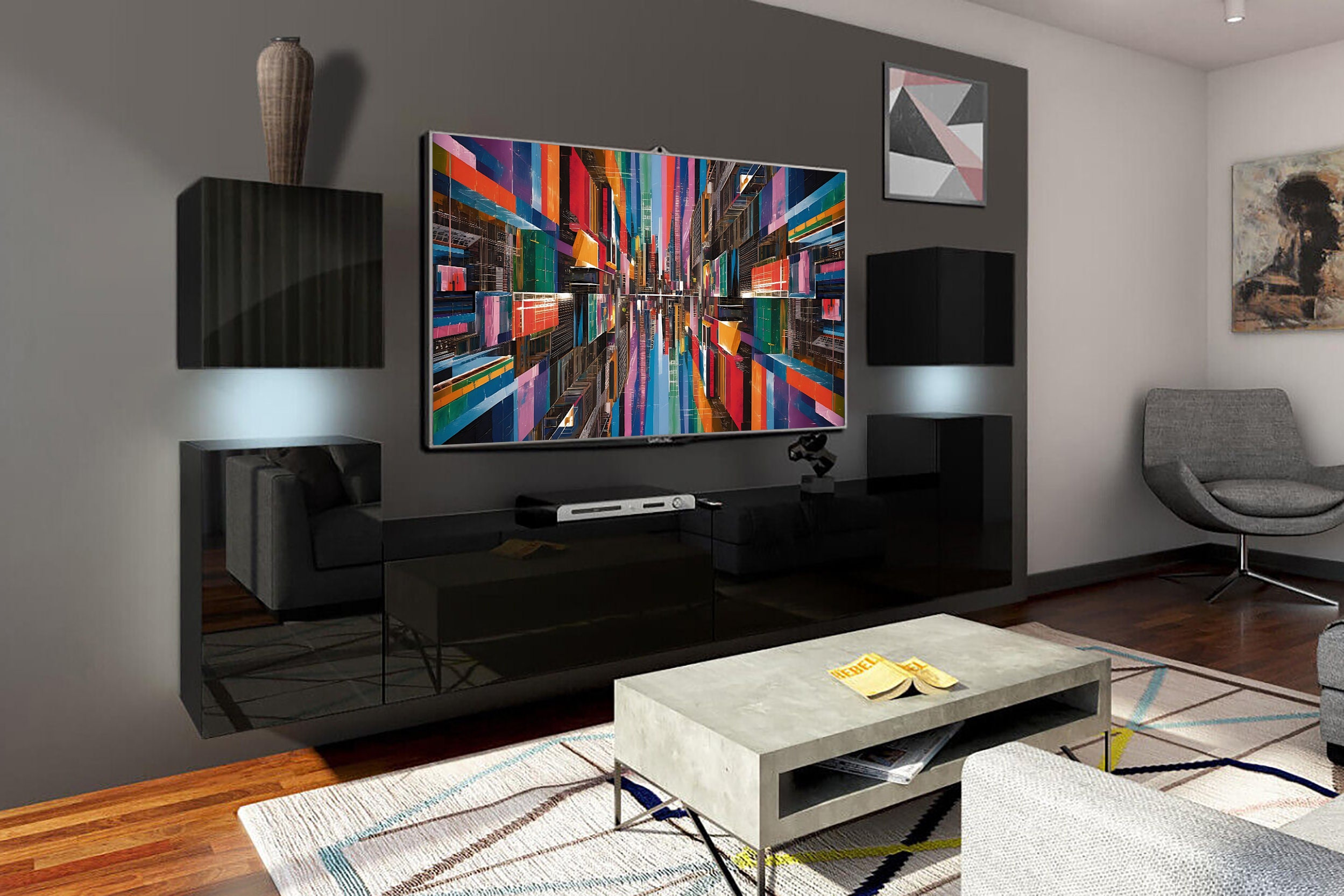 Elysia, Original Artwork for Television, Samsung TV Frame, Chromcast ...